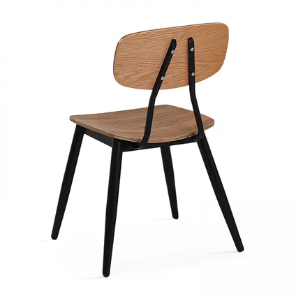 Oviala Set van 2 houten stoelen 2