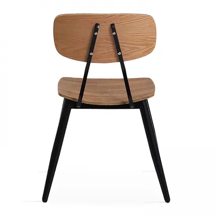 Oviala Set van 2 houten stoelen 3