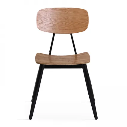 Oviala Set van 2 houten stoelen 4