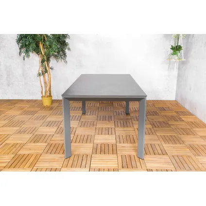 Sens-Line - Bianca Table de jardin 180x90cm - Rectangulaire - HPL 2