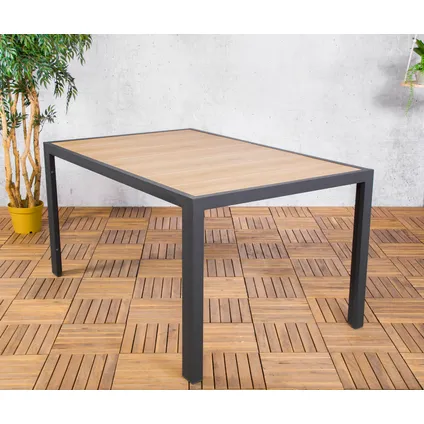 Sens-Line - Table de jardin Pronto 147x95cm - Rectangulaire - Céramique 3