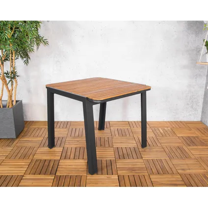 Sens-Line - Table de jardin Dexter 90x90cm acacia FSC 100% 3
