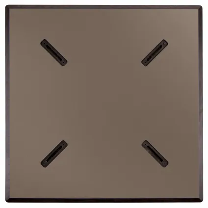 Oviala Tuintafel 60x60 cm kantelbaar, taupekleurig betonnen laminaat 4