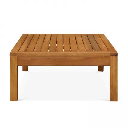 Oviala Lage houten tuin tafel 80 x 60 x 30 cm Maupiti 2