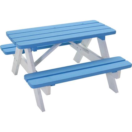 SenS-Line - Table de pique-nique pour enfants Mickey - 90 cm - Bleu/blanc