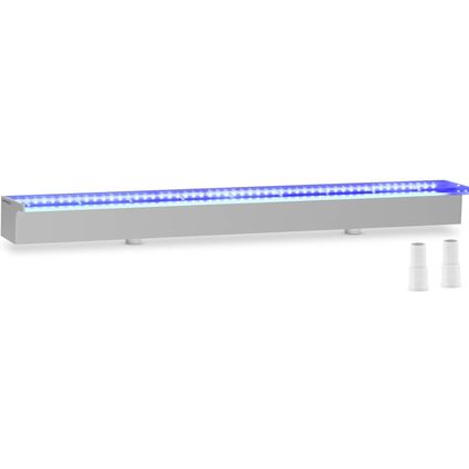 Uniprodo Douche - 90 cm - LED-verlichting - Blauw / Wit - UNI_WATER_32