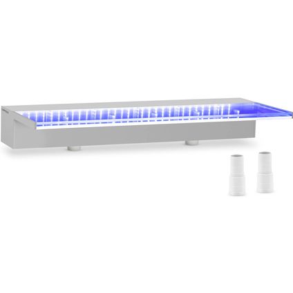 Uniprodo Fontaine de piscine - 60 cm - Éclairage LED - Bleu / Blanc - UNI_WATER_29