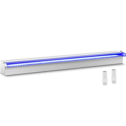 Uniprodo Fontaine de piscine - 90 cm - Éclairage LED - Bleu / Blanc UNI_WATER_35