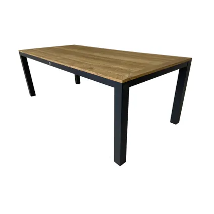 Table à manger à 6 personnes Palazzo 220 cm | Table de table en bois en teck