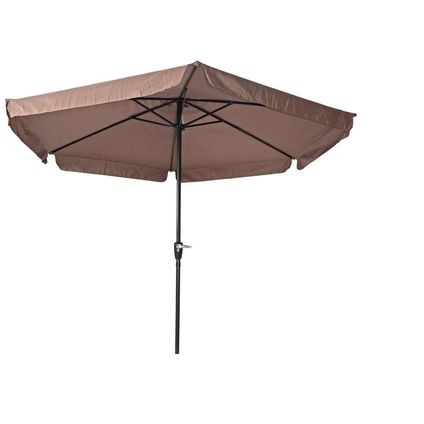Gemini parasol taupe Ø300 cm