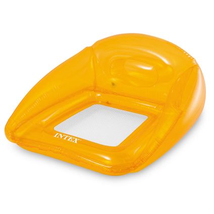Chaise de salon transparent Intex-Orange