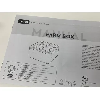 Keter Farm Box / Kweekbox Set - 32 x 29,5 cm - Hoogte 15 cm 8