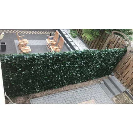 Intergard - Kunsthaag balkonscherm tuinscherm hedera klimop 100x300cm 2