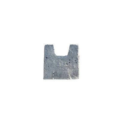 Intergard - Poteau beton pour clôture gris 11x11x275cm 3