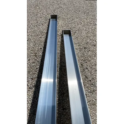 Intergard - Profilé en aluminium profilé -U clôture béton 2