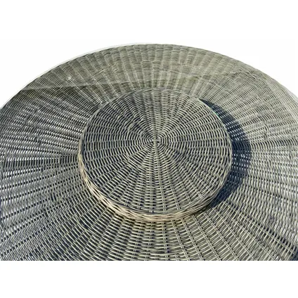 Tuintafel Paris Forest Grey Ø150 cm | Glazen tafelblad 5