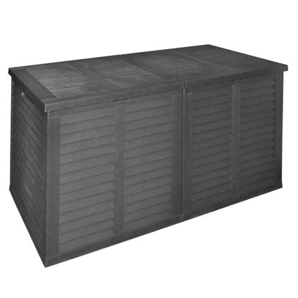 Boîte à coussins / Boîte de rangement 750L - 155 x 66 x 80 cm - Noir