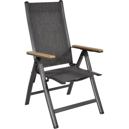 Chaise vivante Lesli Agzzo 57x69x103 cm en aluminium