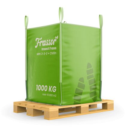 Organifer - Frassor Insecten Frass (Bigbag 1000 kg – voor 10.000 m2)