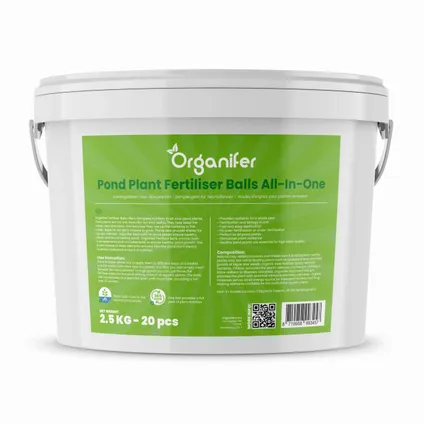 Organifer - EM Vijverballen met plantvoeding (20 stuks - voor 1 jaar plantvoeding)