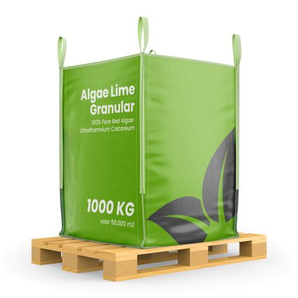 Organifer - Algenkalk Granulaat - Zuiver Lithothamnium Calcareum (bigbag 1000 kg voor 5 ha)