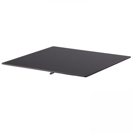 Plateau de table stratifié 60x60 cm Oviala Opéra noir