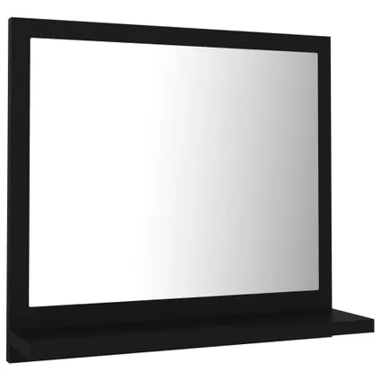 Maison du'monde - Miroir de salle de bain Noir 40x10,5x37 cm Aggloméré 2
