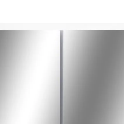 Maison du'monde - Armoire à miroir de salle de bain LED Blanc 80x15x60 cm MDF 8