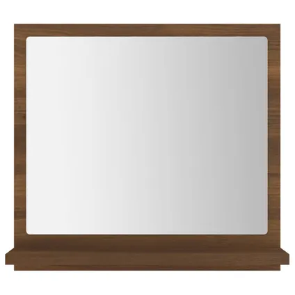 Maison du'monde - Miroir de bain Chêne marron 40x10,5x37 cm Bois d'ingénierie 3