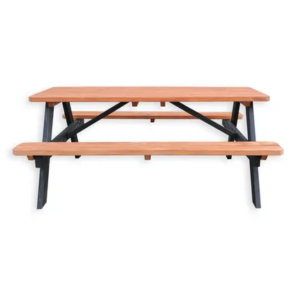 Table de pique-nique de luxe 180 x 70 cm - Bruno 3