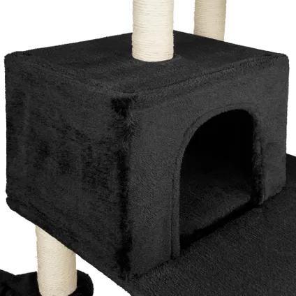 Arbre à chat - tectake® - Lilou noir 165 cm - 402933 8