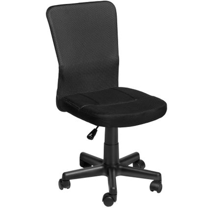 Chaise de bureau - tectake® -Patrick office - design noir - 401793