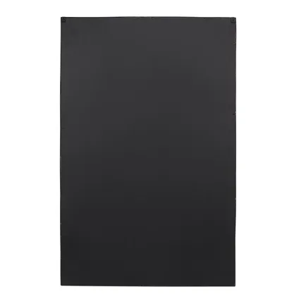 4goodz Miroir Rectangle Fenêtre Triptyque Métal 75x115x2 cm - Noir 6