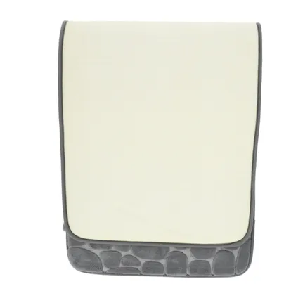 Tapis de douche 4goodz Pebbles en mousse à mémoire de forme Double lavabo - 120x45 cm - Gris foncé 6
