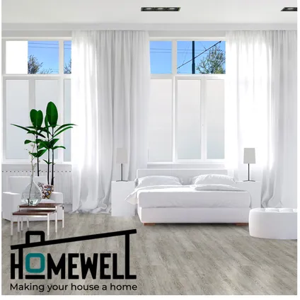 Homewell Raamfolie HR++ 45x500cm - Zonwerend & Isolerend - Anti inkijk - Statisch - Matglas 10