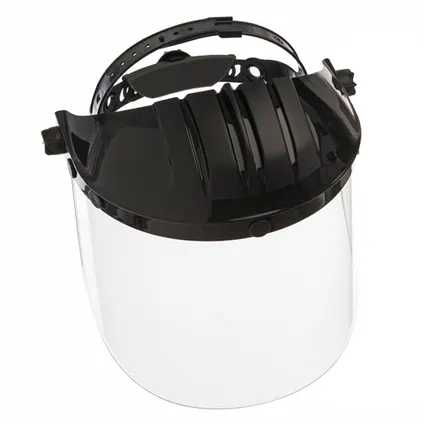 Climax Gezichtsbeschermkap met hoofdband - Transparant vizier - Gelaatsscherm 2