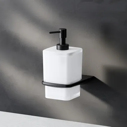 Distributeur de savon en acier inoxydable, Noir Mat, AM.PM Inspire 2.0 5