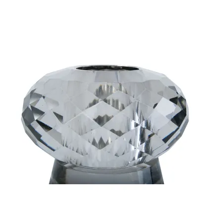 Present Time - Bougeoir Crystal Art Duo Cône - Transparent 5