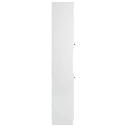 Maison du'monde - Badkamerkast 32x34x188,5 cm bewerkt hout wit 10
