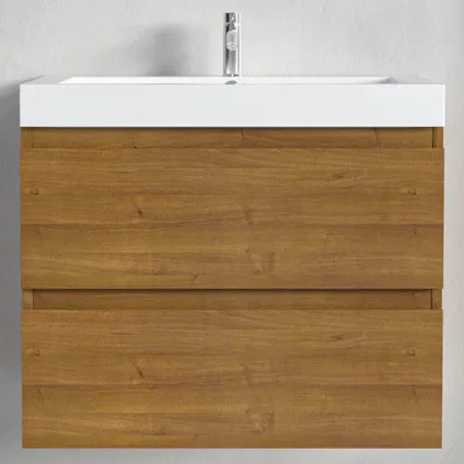 LOMAZOO meuble de salle de bain Monaco chêne chaud - 60cm 6
