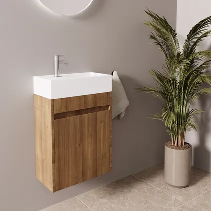 LOMAZOO toiletmeubel Ibiza warm eiken - 40cm 2
