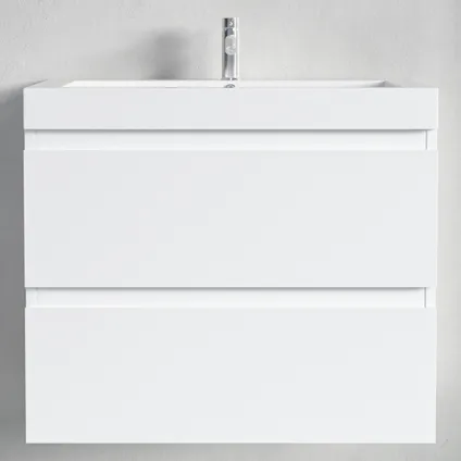 LOMAZOO meuble de salle de bain Monaco blanc brillant - 60cm 6