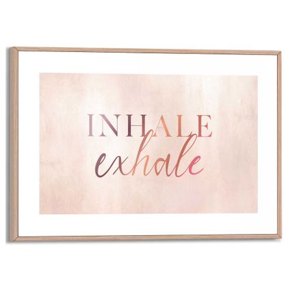Tableau Inhale Exhale 30 x 20 cm