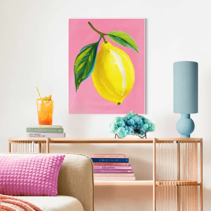 Schilderij Juicy Lemon 40 x 50 cm 2
