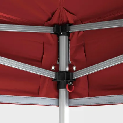 Oviala Opvouwbare tent 3x3m en 4 rode gewichtsankers 5