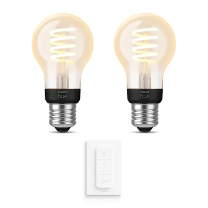 Philips Hue Pack d'expansion E27 - White Ambiance Edison Klein