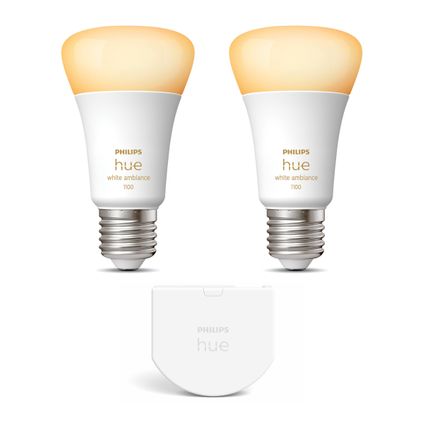 Philips Hue Pack d'expansion White & Color Ambiance E27