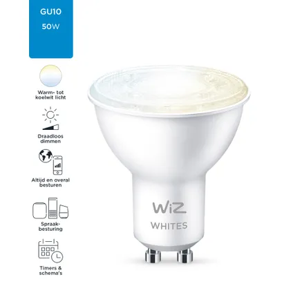 Philips Donegal Inbouwspot met WiZ Lamp - Grijs 3