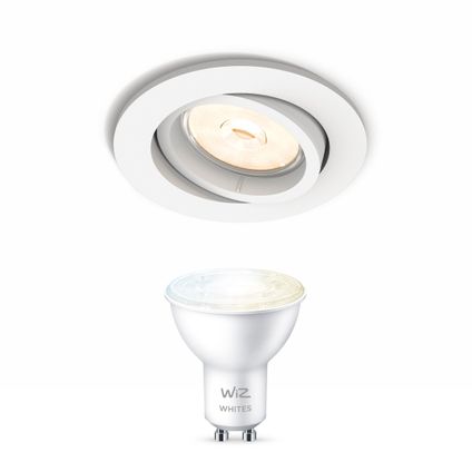 Philips Enneper Inbouwspot met WiZ Lamp - Wit