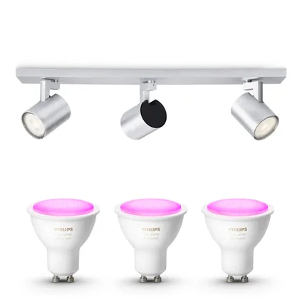 Philips Runner Opbouwspot - Hue White & Color Ambiance